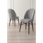 HANAH HOME Set 6 stolica Ritim Grey Brown - slika 2