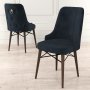 HANAH HOME Set 6 stolica Pare Anthracite Brown - slika 2