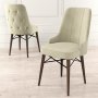 HANAH HOME Set 6 stolica Pare Cream Brown - slika 2