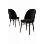 HANAH HOME Set 4 stolice Ritim Black Brown - slika 3