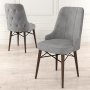 HANAH HOME Set 4 stolice Pare Grey Brown - slika 2