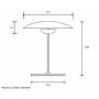BBLINK Luna 304 Stona lampa - slika 3