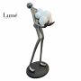 BBLINK Belore 43 Podna lampa srebrna - slika 1