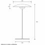 BBLINK Luna 305 Podna lampa - slika 2