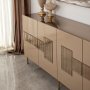 HANAH HOME Komoda Paris Bronze Gold - slika 4
