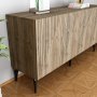 HANAH HOME Komoda Draw Walnut - slika 4