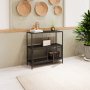 HANAH HOME Komoda Tatu Black - slika 1