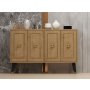 HANAH HOME Komoda Hartın Sapphire Oak Gold - slika 1