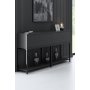 HANAH HOME Komoda Lord Anthracite Black - slika 1
