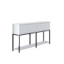 HANAH HOME Komoda Lord Black White - slika 3