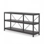 HANAH HOME Polica Weena Black - slika 4
