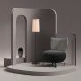Atelier del Sofa Set fotelja Loly Set Anthracite - slika 2
