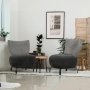 Atelier del Sofa Set fotelja Loly Set Anthracite - slika 1