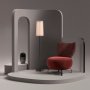 Atelier del Sofa Set fotelja Loly Set Claret Red - slika 2