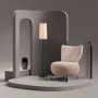 Atelier del Sofa Set fotelja Loly Set Salmon - slika 2