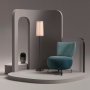 Atelier del Sofa Set fotelja Loly Set Turquoise - slika 2