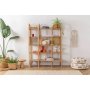 HANAH HOME Polica za knjige Nala 120 Natural - slika 2