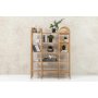 HANAH HOME Polica za knjige Nala 120 Natural - slika 3
