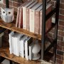 HANAH HOME Polica za knjige Arty Brown - slika 2