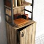 HANAH HOME Polica za knjige Lost Walnut - slika 2
