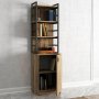 HANAH HOME Polica za knjige Lost Walnut - slika 1
