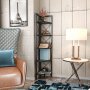 HANAH HOME Polica za knjige Remo Black - slika 2