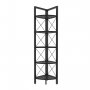 HANAH HOME Polica za knjige Remo Black - slika 4