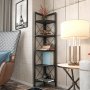 HANAH HOME Polica za knjige Remo Black - slika 1