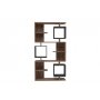 HANAH HOME Polica za knjige Icardi Atlantic Pine Anthracite - slika 2