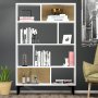 HANAH HOME Polica za knjige Harby White - slika 1