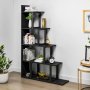 HANAH HOME Polica za knjige Step Black - slika 3