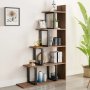 HANAH HOME Polica za knjige Step Brown - slika 2