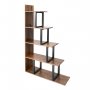 HANAH HOME Polica za knjige Step Brown - slika 4