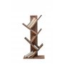 HANAH HOME Polica za knjige Cemo Wooden Walnut - slika 1