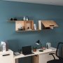 HANAH HOME Zidna polica Newra Atlantic Pine Beige - slika 3