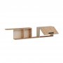 HANAH HOME Zidna polica Newra Atlantic Pine Beige - slika 5