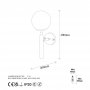 OPVIQ Zidna lampa King 11459 - slika 5