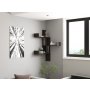 HANAH HOME Zidna polica Bombe Anthracite - slika 1