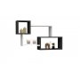 HANAH HOME Zidna polica Afro Anthracite - slika 3