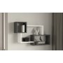 HANAH HOME Zidna polica Afro Anthracite - slika 1