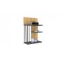 HANAH HOME Zidna polica Nezma Sapphire Anthracite - slika 2