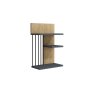 HANAH HOME Zidna polica Nezma Sapphire Anthracite - slika 3