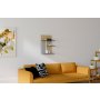 HANAH HOME Zidna polica Nezma Sapphire Anthracite - slika 1