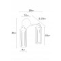 OPVIQ Zidna lampa Likya N 1023 - slika 3