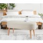 Atelier del Sofa Tabure Lednok Cream - slika 2