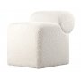 Atelier del Sofa Tabure Monlik Kurk White - slika 5