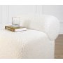Atelier del Sofa Tabure Monlik Kurk White - slika 1