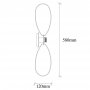 OPVIQ Zidna lampa Hemdem 707 A WHITE - slika 3