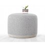Atelier del Sofa Tabure Cedre Light Grey - slika 1