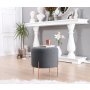 Atelier del Sofa Tabure Copper 47 Dark Grey - slika 3
